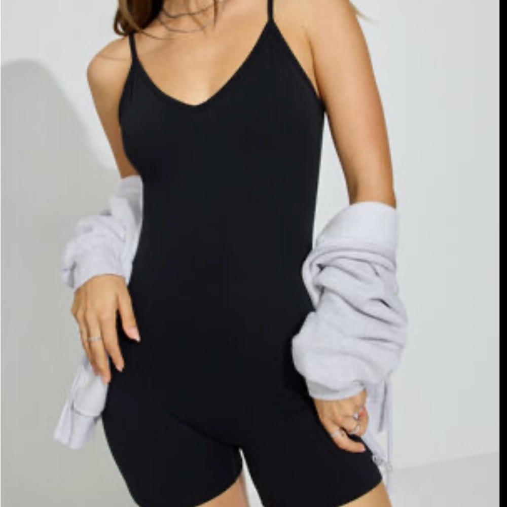 Garage Black Sleeveless Jumpsuit